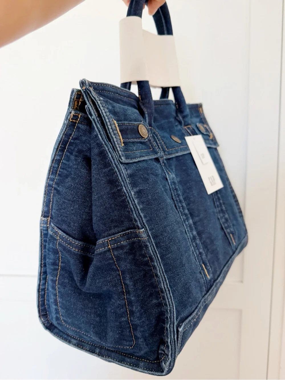 NWT - GAP Denim Five Pocket Bag